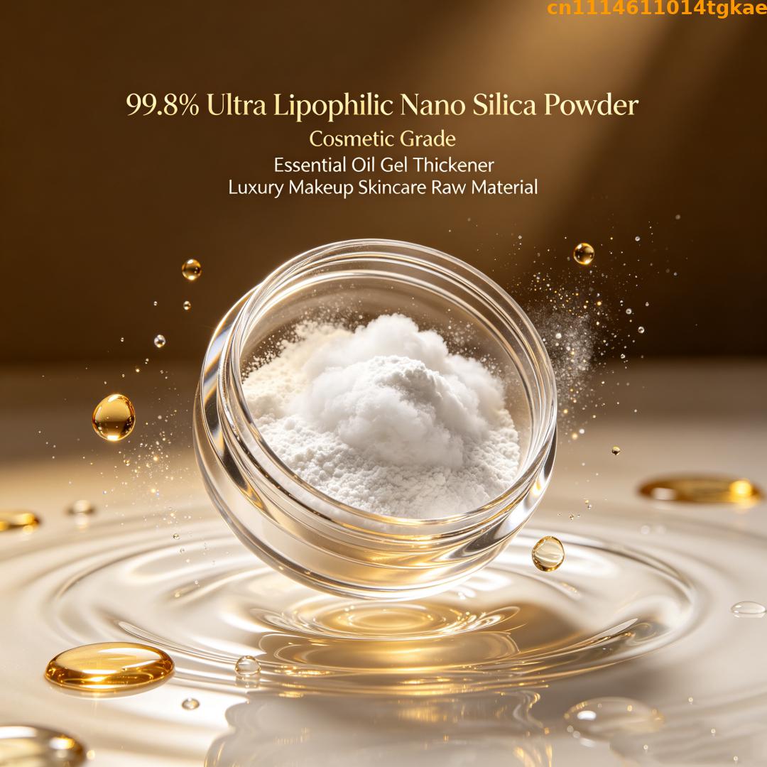 Luxury Skincare Essential - 99.8% Ultra Lipophilic Nano Silica Powder,