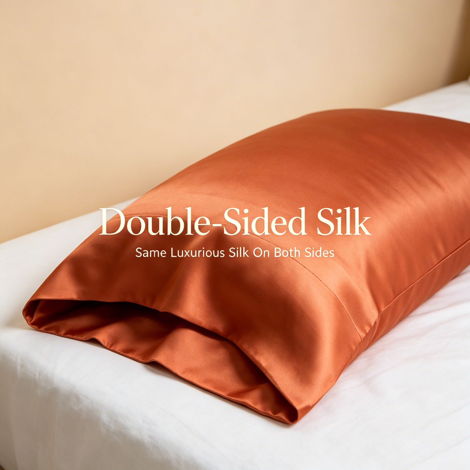 100% Mulberry Silk Pillowcase  - Luxury Queen Skincare review and price