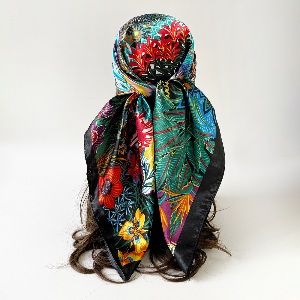 Square Silk Scarf Women Luxury - Luxury Skincare Headband review and price