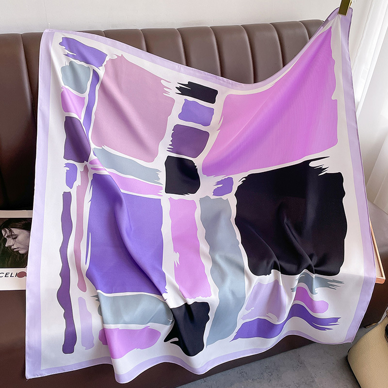 90*90cm Luxury Brand Silk Squa - Luxury Skincare Headband review and price